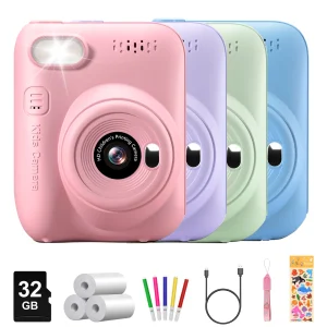 Instant Print Camera for Kids