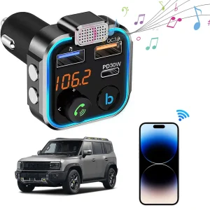 5.0 Car FM Transmitter MP3 Player