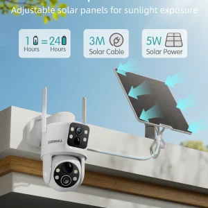 ZUMIMALL Security Cameras Wireless Outdoor