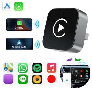 2 in 1 Wireless CarPlay Android Auto Adapter