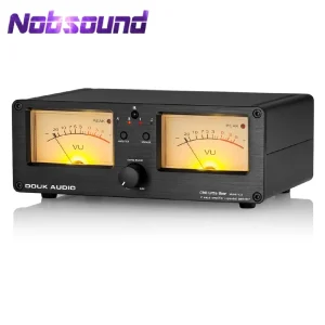Nobsound Dual Analog VU Meter DB Panel Display 2-way Amplifier