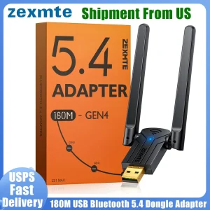 ZEXMTE Long Range USB Bluetooth Adapter