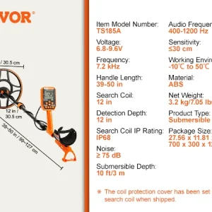 SucceBuy Professional Metal Detector