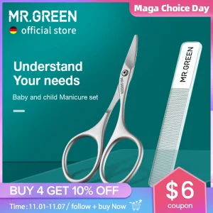 MR.GREEN Baby Safety Nail Scissors
